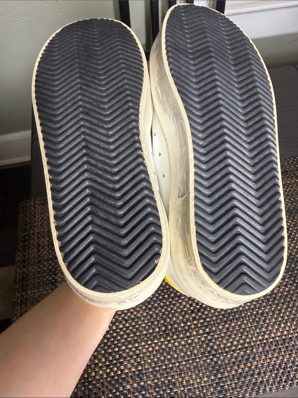 Golden Goose Hi Star Leather Sneakers - Picture 15 of 16